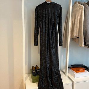 H&M sequin maxi dress